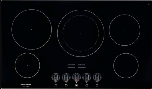 Frigidare Cooktop Eléctrico 36" Vidrio Cerámico, Fgec3648ub Negro